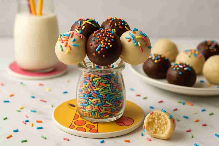 Healthy Cake Pops Recipe for Kids That Are No-Bake, Oil-Free, and Vegan