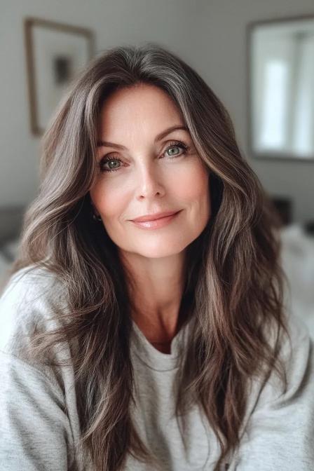 Subtle Layers with Dark Chocolate Brown