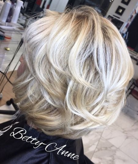 Short-to-Medium Hairstyle with Layers