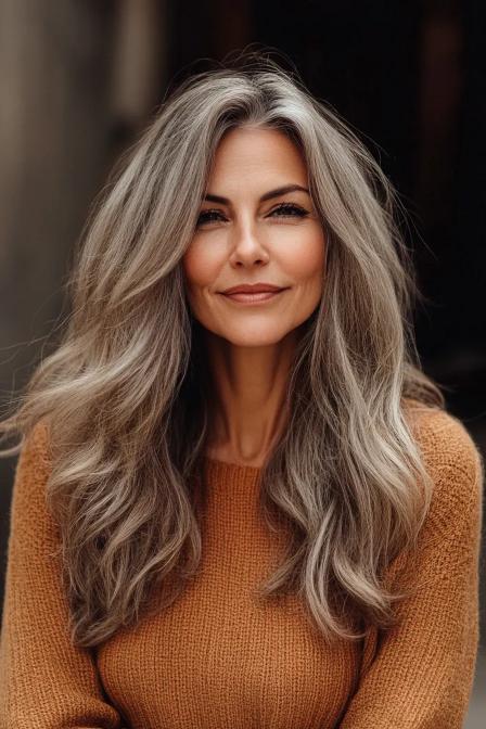 Bohemian Layers with Warm Caramel Balayage