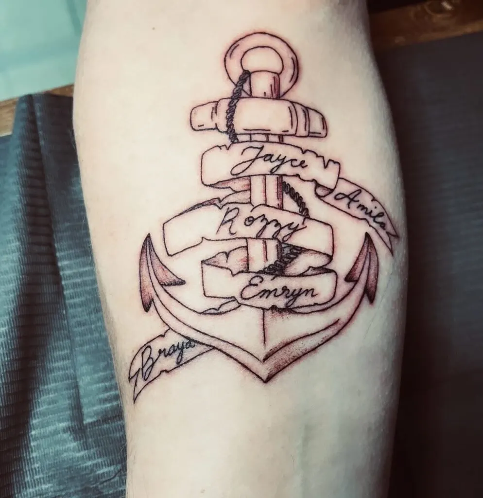 Grandkids tattoo ideas