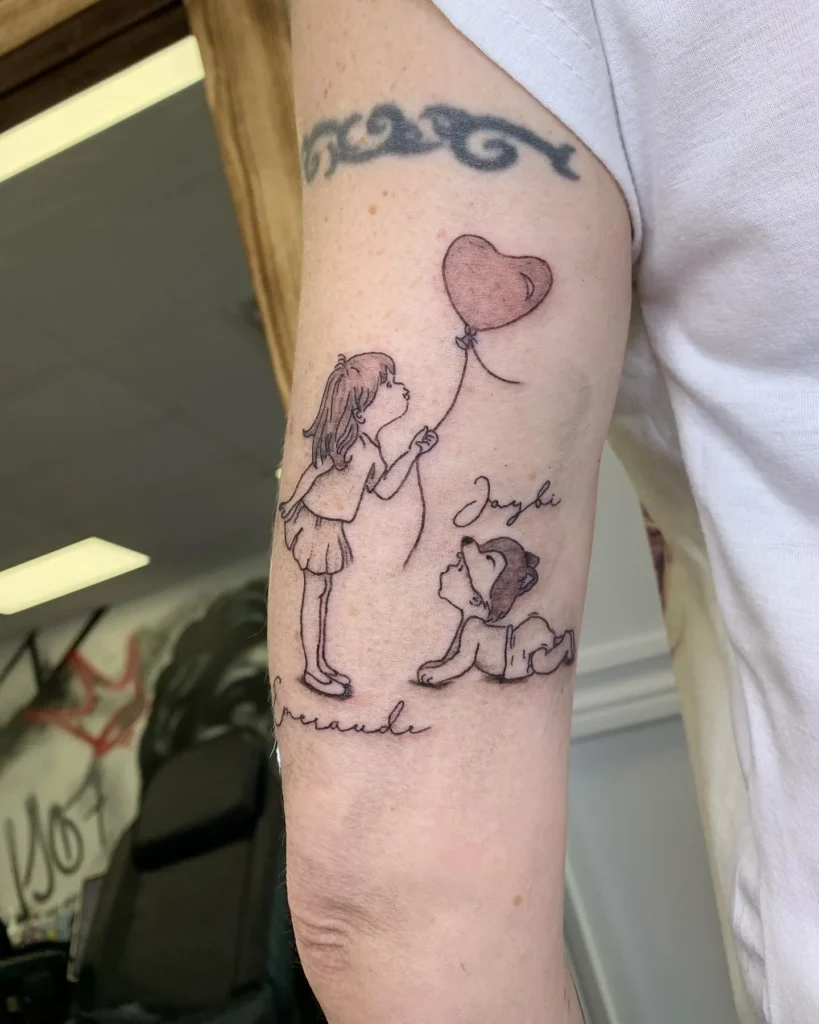 Grandkids tattoo ideas