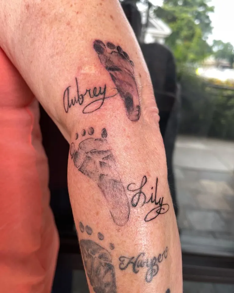 Grandkids tattoo ideas