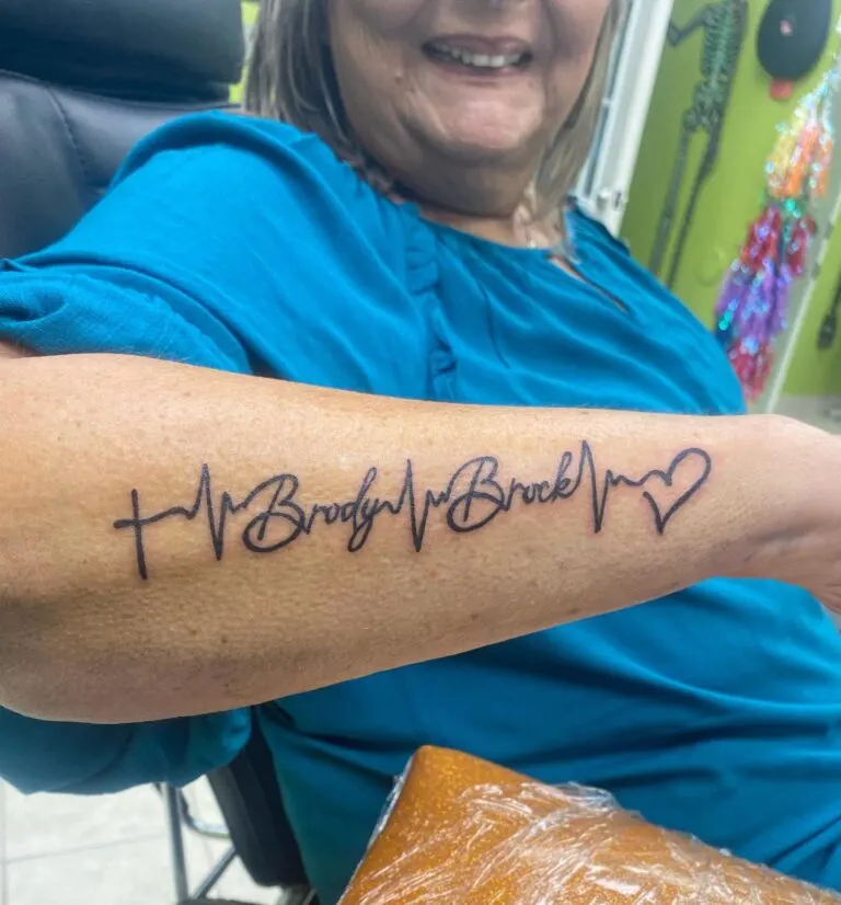 Hearts Grandchildren Tattoo Ideas