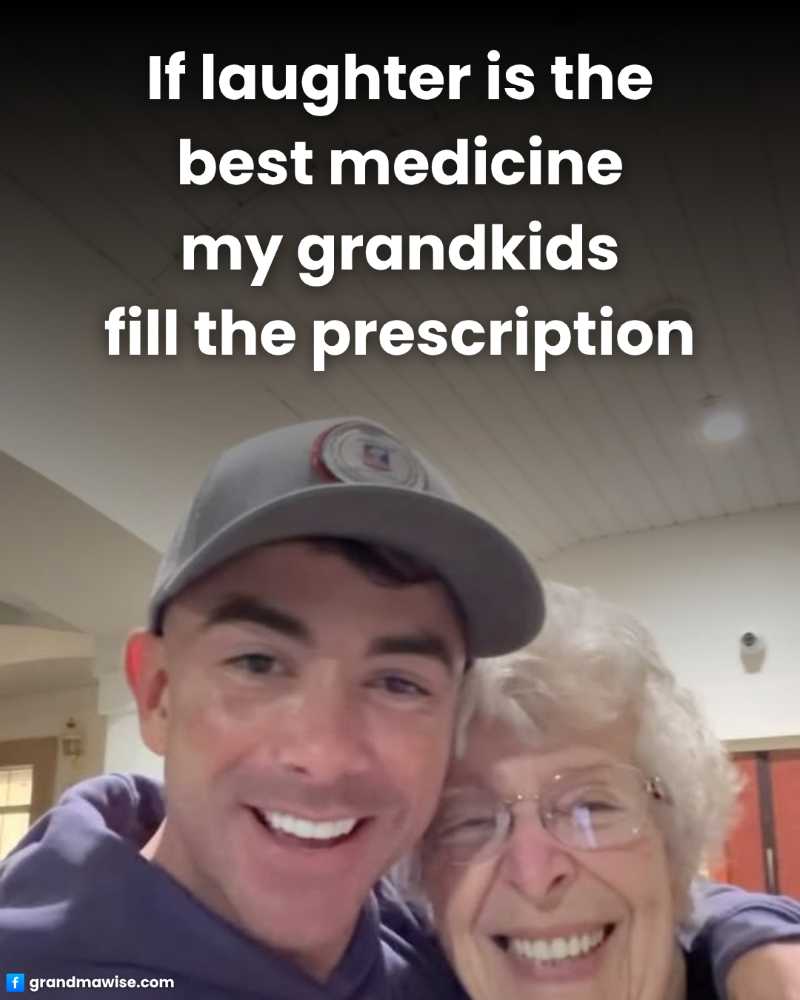 About Grandmawise 1 A cozy indoor setting featuring a joyful moment with a person in a hat, celebrating the joy of grandkids and laughter.