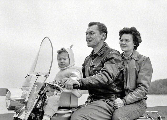 Old school parenting photos