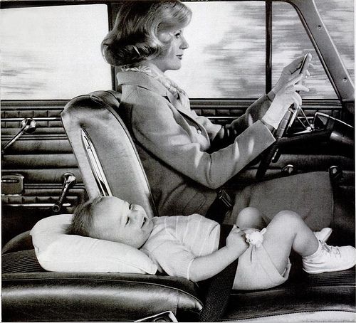 Old school parenting photos