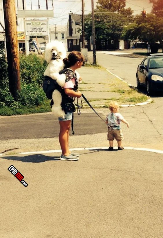 Old school parenting photos