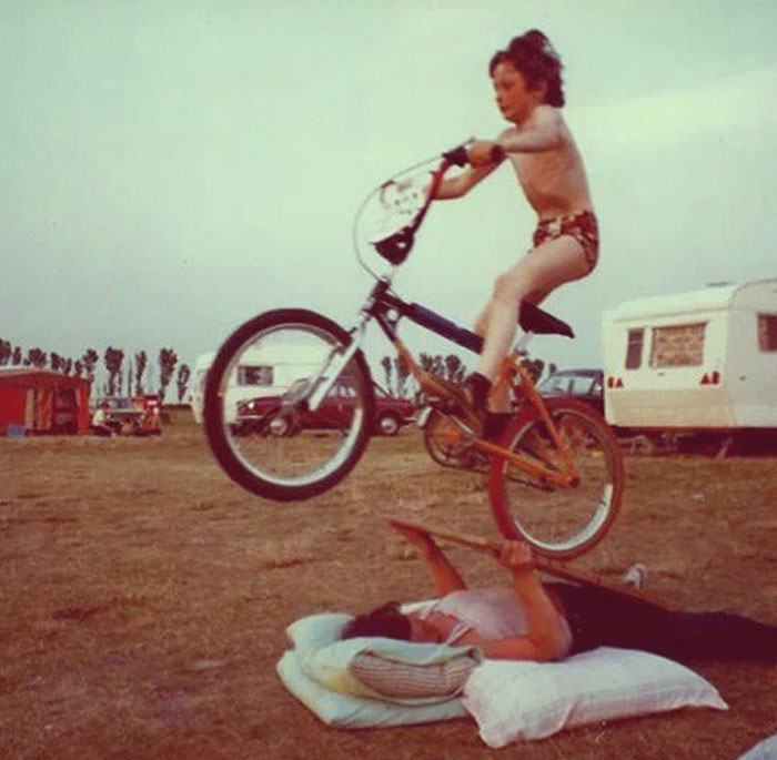 Old school parenting photos