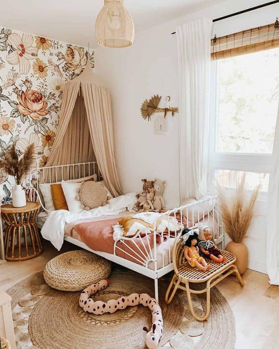 15 Cozy Boho Grandkids Bedroom at Grandma’s House Decor Ideas 7 Cozy Boho Grandkids Bedroom at Grandma’s House Decor Ideas