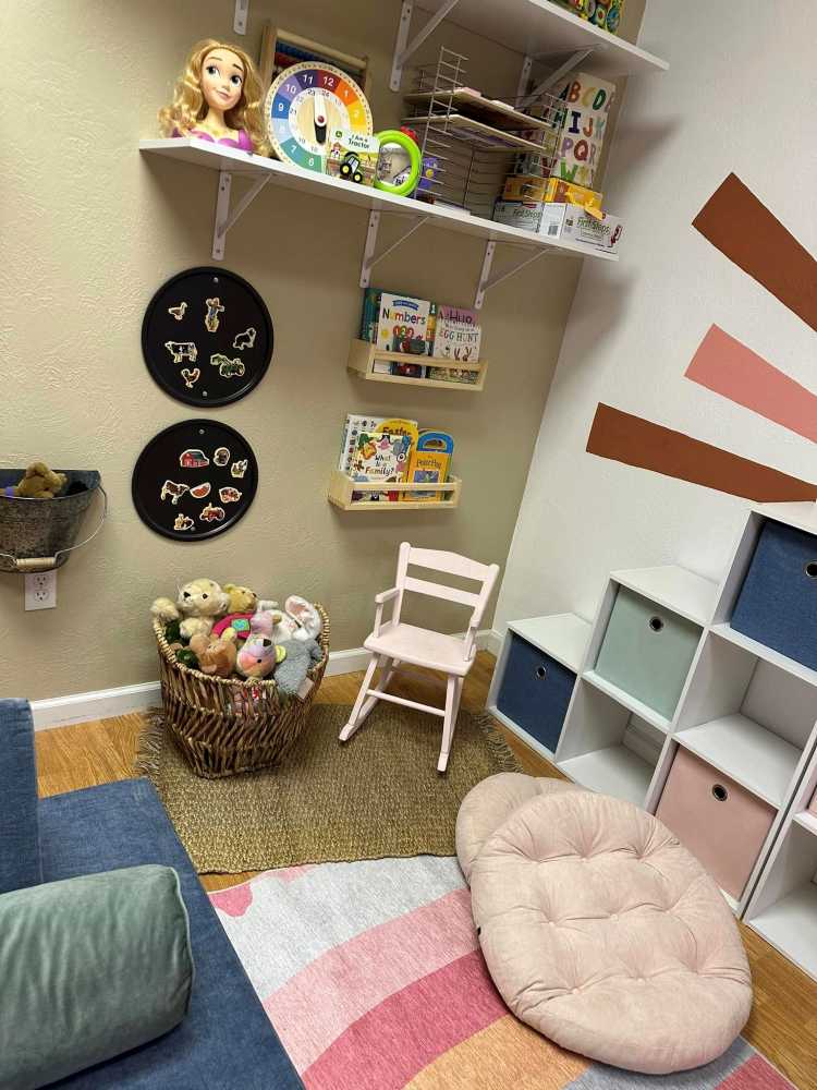 12 Grandkids Playroom at Grandma's House Decor Ideas So Cozy Your Grandchildren Won't Want to Leave 22 Grandkids Playroom in Grandmas House by Linda Glastetter on Facebook 1