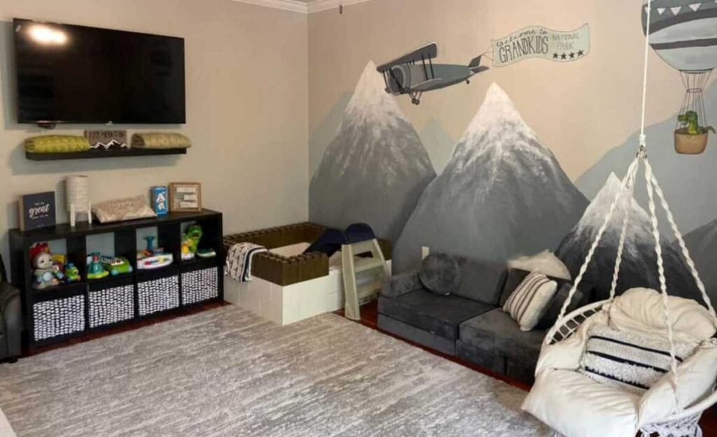 12 Grandkids Playroom at Grandma's House Decor Ideas So Cozy Your Grandchildren Won't Want to Leave 3 Grandkids Playroom in Grandma's House Decor Idea