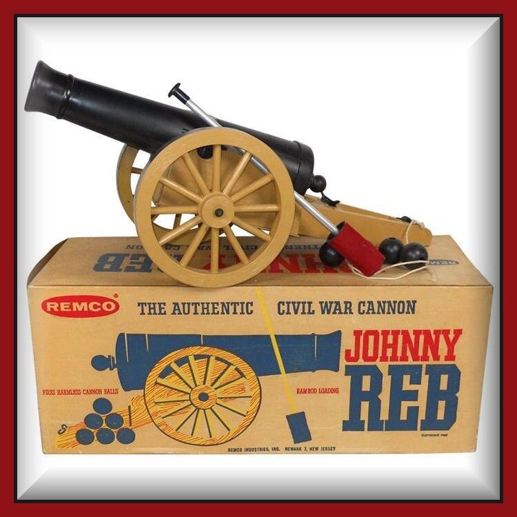 24 Forgotten Toys Every ’70s Kid Played With (And Wouldn’t Be Safe Today) 20 Johnny Reb Cannon