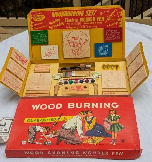 24 Forgotten Toys Every ’70s Kid Played With (And Wouldn’t Be Safe Today) 7 Wood Burning Kits